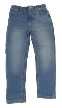 Modré teplákové skinny rifle Dunnes stores