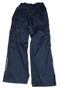 Tmavomodré voděodolné kalhoty Crivit