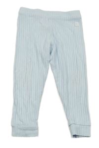 Světlemodré žebrované lehké tepláky River Island