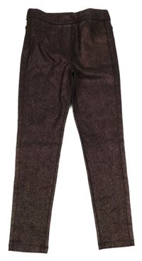 Černo-bronzové džegíny Next