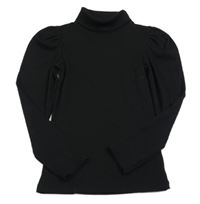 Černý žebrovaný rolák F&F