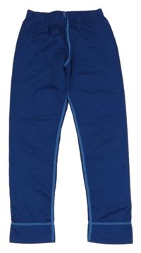 Modré spodní funkční kalhoty Crane