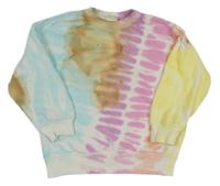 Barevná batikovaná mikina Zara