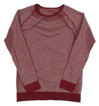 Karmínové spodní funkční triko Crivit 