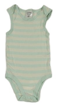 Světlemodro-bílé pruhované žebrované body Lily&Dan 