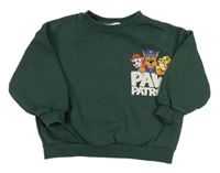 Khakišedá oversize mikina s PAW PATROL nickelodeon