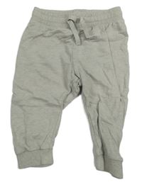 Světlešedé melírované tepláky H&M