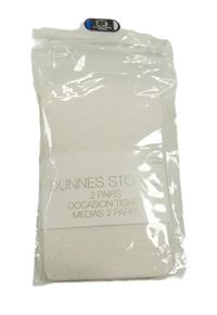 Nové - 2x - Smetanové puntíkaté silonky St. Bernard