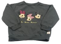 Antracitová mikina s Minnie Primark