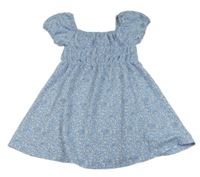 Modré květované šaty Primark