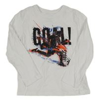 Bílé triko s fotbalistou Primark