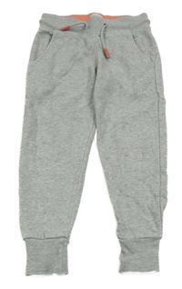 Šedé melírované tepláky Alive