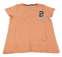 Korálové tričko s číslem Pepperts