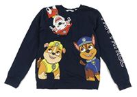 Tmavomodrá mikina s potiskem - Paw Patrol H&M