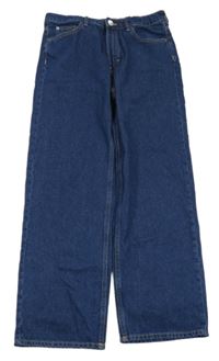 Tmavomodré loose fit rifle