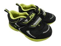 Černo-zelené ultralehké tenisky s logem Fila vel. 29