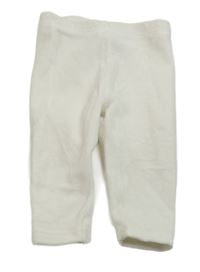 Bílé sametové legíny Topomini