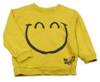 Žlutá mikina se smajlíkem H&M