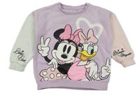 Lila mikina s Minnie a Daisy Disney