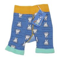 Nové - modro-žluté punčochové kraťasy s Miffy 