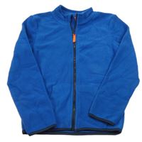 Modrá fleecová funkční propínací mikina Kids