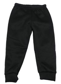 Černé zateplené tepláky 