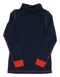 Tmavomodro-červený funkční rolák Pepperts