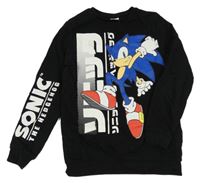 Černá mikina se Sonicem George