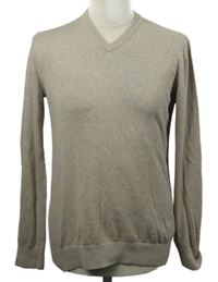 Pánský béžový svetr H&M