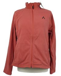 Nové - Dámská červená fleecová funkční propínací mikina Crivit 