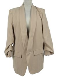 Dámský béžový sakový cardigán Shein