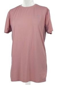 Pánské světlerůžové sportovní funkční tričko Gymking 