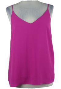 Dámský fuchsiový volný top Oasis 