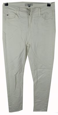 Dámské bílé skinny rifle 17&Co