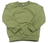 Khaki lehká mikina 