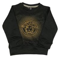 Nové - Černá mikina s logem Versace