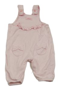 Světlerůžové laclové tepláky s nášivkou George