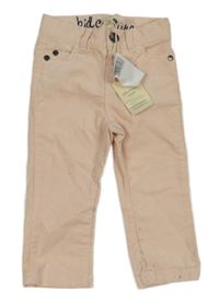 Nové - Světlerůžové slim manšestráky Pumpkin patch