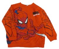 Červená mikina se Spidermanem 