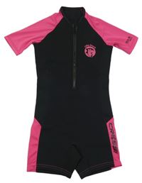 Černo-tmavorůžový neopren se žralokem Cressi 