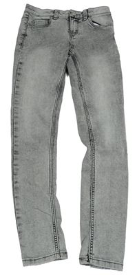 Šedé skinny rifle C&A