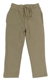 Béžové vzorované teplákové kalhoty River Island 