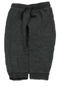 Tmavošedé tepláky H&M