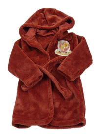 Červený chlupatý župan s kapucí - Harry Potter 