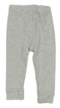 Šedé žebrované tepláky DopoDopo 