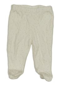 Smetanové polodupky s písmenky Zara