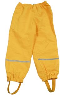 Žluté voděodolné podšité kalhoty Tex