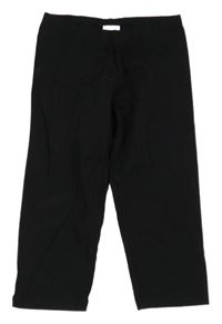 Černé capri legíny Decathlon