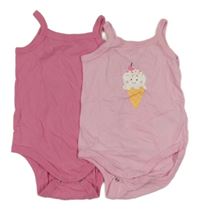 2x - Růžové + světlerůžové body se zmrzlinou Lupilu