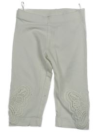 Smetanové capri legíny s madeirou C&A